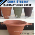 small plastic flowerpot,new style round pot,cheap planter